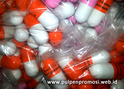 Pulpen Promosi Model Kapsul PT Shima Prima Utama